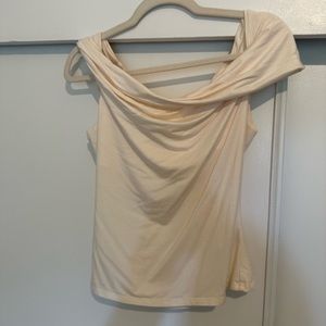 Reformation Cello Knit Top in Cream